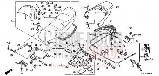 SIEGE FJS600AB de 2011